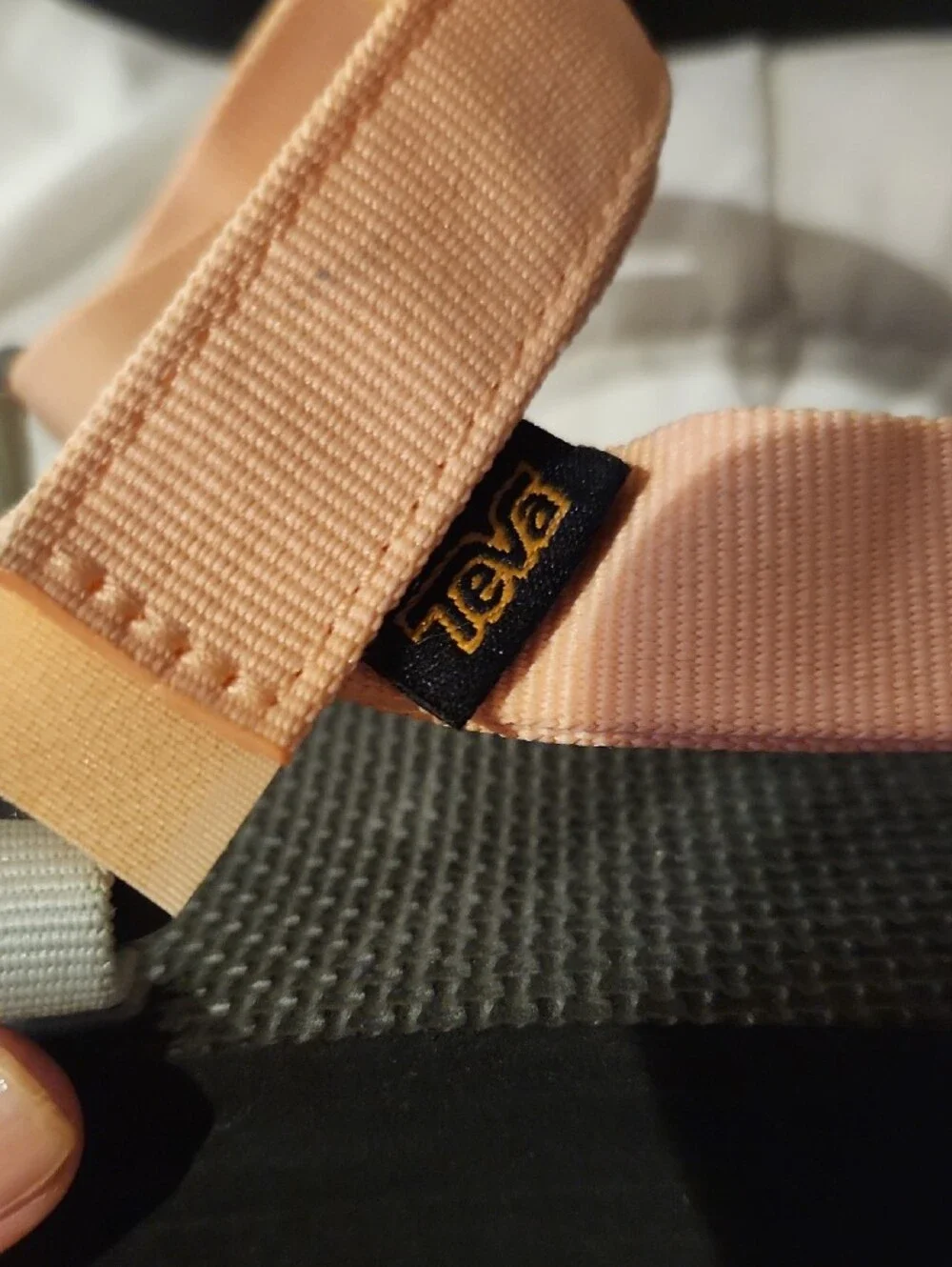 Tevas-10 Women’s Platform Sandals in Peach, Lavender and Mint